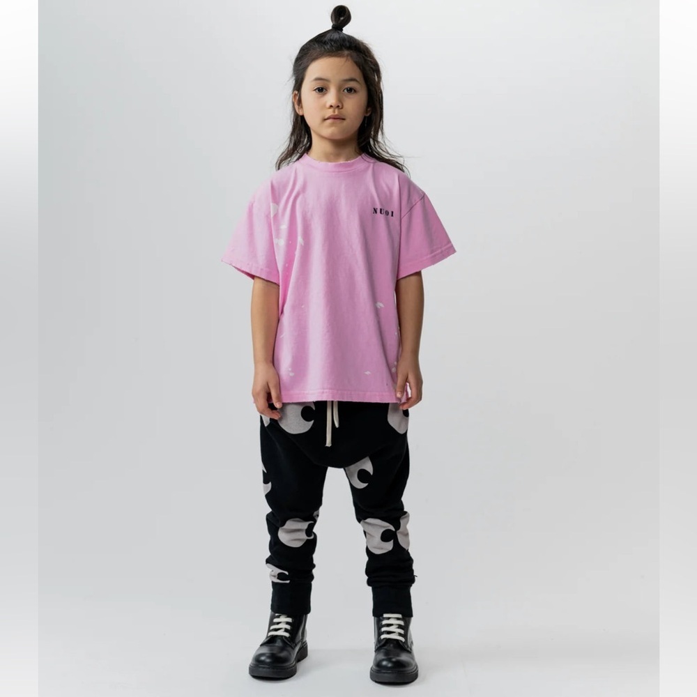 Nununu splash super Pink Kids T-Shirt top size 18-24 months NWT short sleeeve